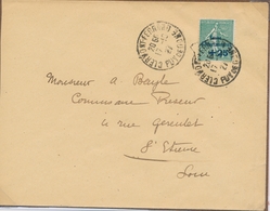 L CA Sur Lettre - L - N°249 Obl Le Havre /Expo Philatélique - 19/5/29 - TB - Lettres & Documents