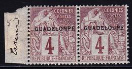 O GUADELOUPE - O - N°17a (B), 19a (B) - GUADBLOUPE + N°17a (D) - GUADELOUEP - TB - Autres & Non Classés