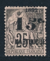 (*) MARTINIQUE - TIMBRES POSTE - (*) - N°17c - 15 S/25 - "5" Penché - TB - Autres & Non Classés