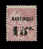 * MARTINIQUE - TIMBRES POSTE - * - N°108 - 0,15 S/30c - En Bloc De 4 - TB - Autres & Non Classés