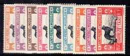 **/* SPM - TIMBRES TAXE - **/* - N°23/31 - 9 Valeurs - TB - Vide