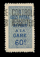 * ALGERIE - COLIS POSTAUX - * - N°7A - 60c Bleu - TB - Colis Postaux