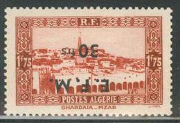 * ALGERIE - VARIETES - * - Préo N°14a, Taxe N°28a - Surcharge Renversée - TB - Vide