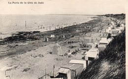 Delcampe - Tharon-Plage Belle Vue De La Plage Cabines De Plage - Tharon-Plage