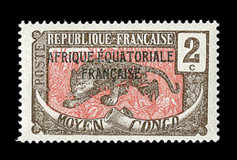 O ALLEMAGNE - EMPIRE - O - N°18 - 2½g. Brun Rouge -TB - Neufs