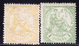 (*) ROYAUME D'ITALIE - (*) - N°14 - 5c Gris-vert - 2 Dents Courtes Sinon B/TB - Oblitérés