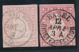 **/* ETATS-UNIS - **/* - N°167/68 - 2 Paires Dentelé 12 Horiz. TB - Lettres & Documents