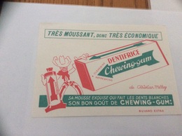 Buvard * «DENTIFRICE Chewing-gum De Christian Merry» - Parfum & Kosmetik