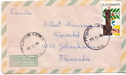 Postal History Cover: Brazil Stamp On Cover - Christentum