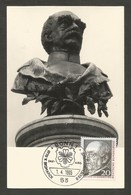 BRD 1965   Mi.Nr. 463 , 150. Geburtstag Von Otto Fürst Von Bismark - Maximum Card - Bonn Gedenkmarke 1.4.1965 - Maximumkarten (MC)