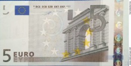 EURO SPAIN(V) 10 M002 DUISENBERG, AUNCIRCULATED - 5 Euro