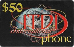 Palestine - ITDI - 50$ International Phone, Prepaid 50$, Mint/Unscratched - Palestina