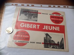 Buvard «GIBERT JEUNE» - Papeterie