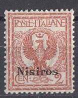 ITALIA - NISIROS - 1912 - Unificato 1, Nuovo MH. - Aegean (Nisiro)