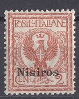 ITALIA - NISIROS - 1912 - Unificato 1, Nuovo MH. - Egée (Nisiro)