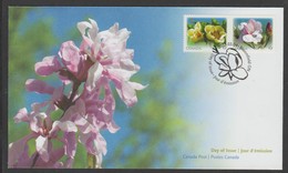 2013 Canada Magnolias Flower FDC - 2011-...