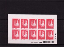 2010 New Caledonia Birds Kagou Full Booklet Of 10 MNH - Postzegelboekjes