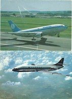 SABENA / Avion / Airplane - 6 Cartes Postales / 6 PC ... D'avions Utilisés Par La Sabena - 1946-....: Era Moderna