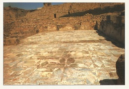 MÉRIDA TARJETA POSTAL “INTERIOR DEL ALCAZABA ÁRABE”. ED. PATRONATO CIUDAD MONUMENTAL - Mérida