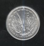 1 Franc Afrique Equatoriale Française 1948 ( AEF ) SUP - Andere - Afrika