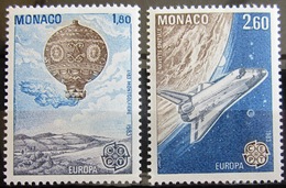 EUROPA            Année 1983         MONACO          N° 1365/1366             NEUF** - 1983