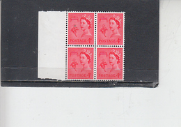 GRAN BRETAGNA  1967-70 - Unificato  530 (quartina) - Guernsey - Non Classificati