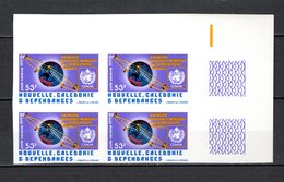 Nlle CALEDONIE PA N° 190 BLOC DE QUATRE  NON DENTELES   NEUFS SANS CHARNIERE  COTE 100.00€  ESPACE - Non Dentelés, épreuves & Variétés