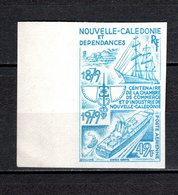 Nlle CALEDONIE PA N° 191  ESSAI DE COULEUR  NEUF SANS CHARNIERE  COTE ?  BATEAUX - Non Dentelés, épreuves & Variétés