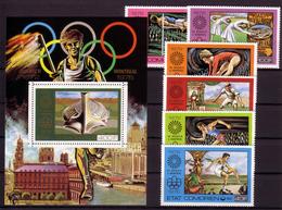 Olympics 1976 - Gymnastics - COMORES - S/S+Set Perf. MNH - Summer 1976: Montreal
