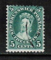 NEW BRUNSWICK  Scott # 8 F-VF USED (Stamp Scan # 509) - Usati