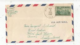 Lettre, Etats Unis , MOUNT HAMILTON ,  CALIF.  1954 ,  AIR MAIL - Briefe U. Dokumente