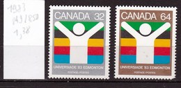 N° 849 Et 850 Neuf ** Canada - Unused Stamps