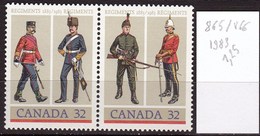 N° 865 Et 866 Neuf ** Canada Soldats - Unused Stamps