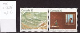 N° 835 Et 836 Neuf **  Canada - Unused Stamps