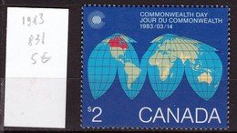 N° 831 Neuf **  Canada - Unused Stamps