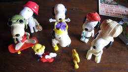 LOT GRANDES FIGURINES SNOOPY OFFERT PAR MAC DO - Peanuts