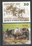 MK 2019-04, FAUNA DOKEY, 1 X 2v, MNH - Esel