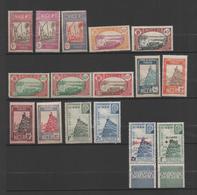 Niger 16 Timbres Neufs 1921-41 (3 Sans Charnière) - Used Stamps