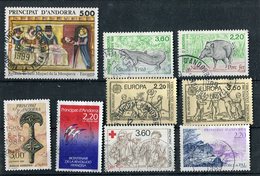 Lot 6 - 9 Timbres Oblitérés TB Année 1989 376/384 - Usados