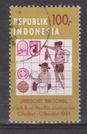 Indonesie 1058 Used ; Padvinderij, Scouting, Scoutisme, Scoutismo 1981 NOW MANY STAMPS INDONESIA VERY CHEAP - Gebraucht