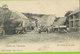 Soulme (Doische) - Vallée De L'Ermeton - Le Moulin De Soulme Animé - Circulé Vers 1907 - Dos Simple Nels Série 7 N° 157 - Doische