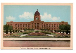 REGINA. PARLIAMENT BUILDINGS - Regina