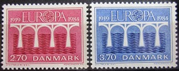 EUROPA            Année 1984         DANEMARK           N° 809/810             NEUF** - 1984