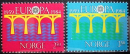 EUROPA            Année 1984         NORVEGE           N° 860/861             NEUF** - 1984