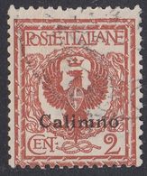 ITALIA - CALIMNO - 1912 - Unificato 1 Usato. - Ägäis (Calino)