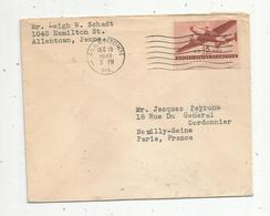 Lettre, Etats Unis , ALLENTOWN , 1946, PA. ,  Air Mail - Lettres & Documents