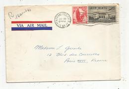 Lettre, Etats Unis , 1961 ,  SAN FRANCISCO , CALIF. , Vignette :   Via Air Mail - Storia Postale