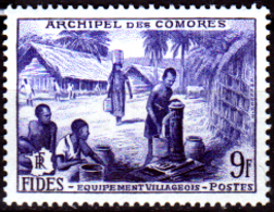 Comore-0004 - Emissione 1956 (++) MNH - Senza Difetti Occulti. - Ongebruikt