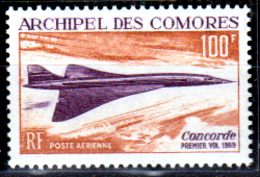 Comore-0014 - Valori Di Posta Aerea 1969 (++) MNH - Senza Difetti Occulti. - Neufs