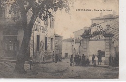 Delcampe - CPA 34- HERAULT- CAPESTANG- PLACE DE LIBERTE - Capestang